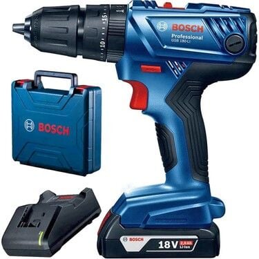 Bosch Gsb 180'Li Tek Akülü Darbeli Matkap