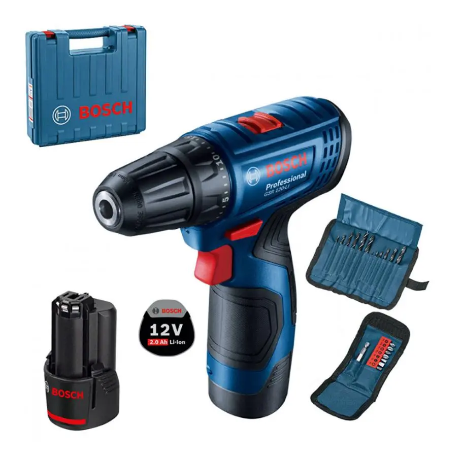 Bosch GSR 120'Li Vidalama ve 23 Parça Uç Seti