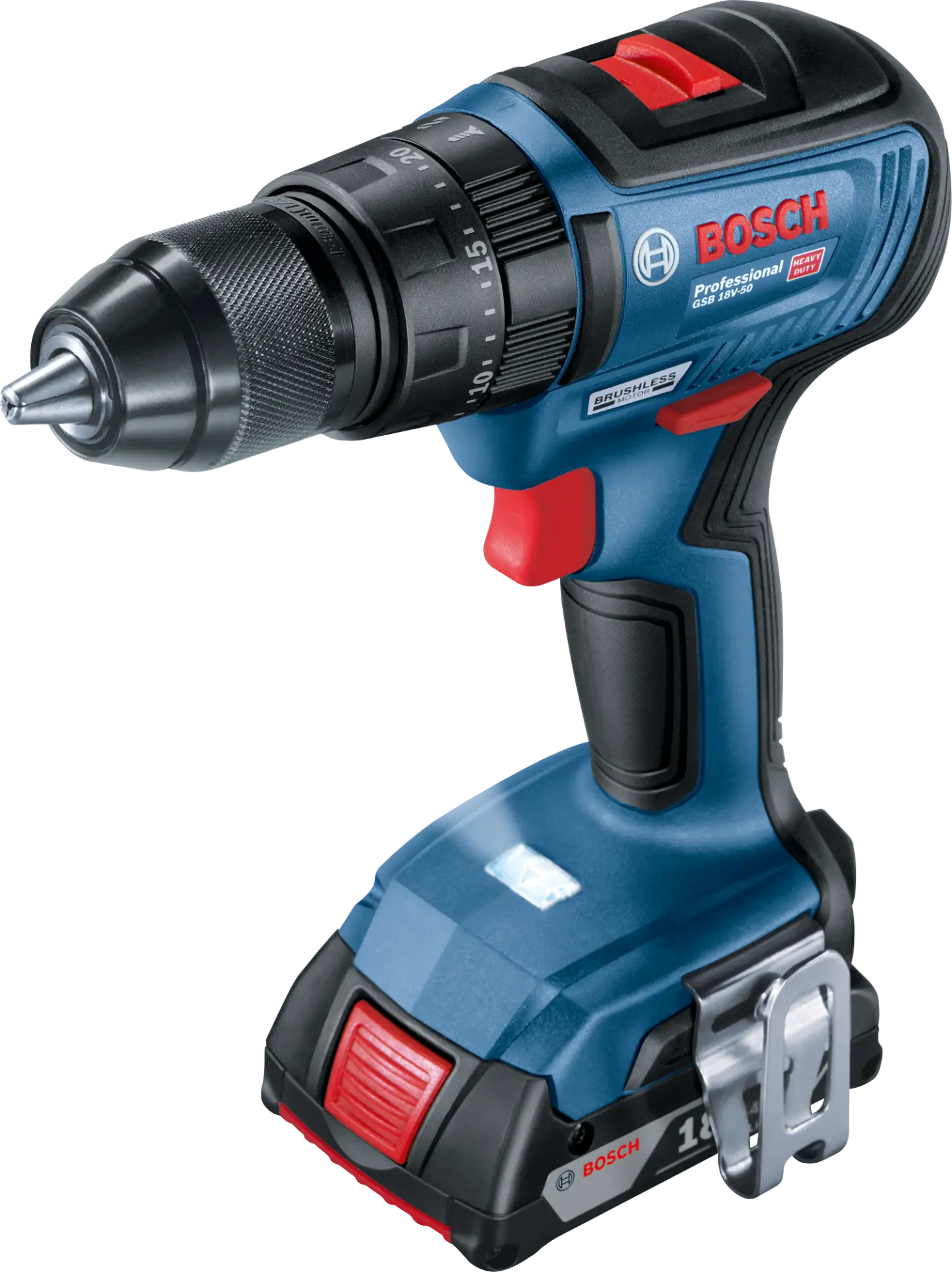 Bosch GSB 18V-50 Çift Akülü Darbeli Vidalama Makinesi