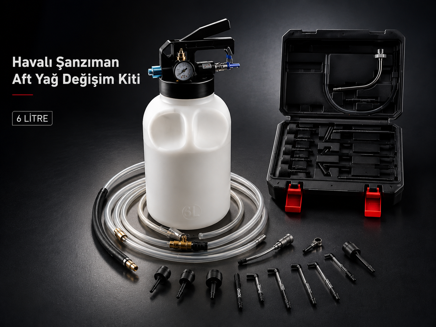 6 Litre Havalı Şanzıman Aft Yağ Değişim Kiti