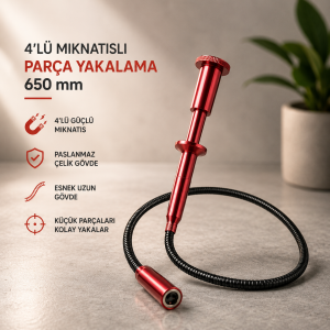 650 MM 4'lü Mıknatıslı Parça Yakalama