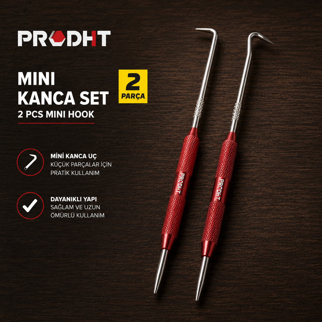 2 PARÇA MİNİ KANCA SET