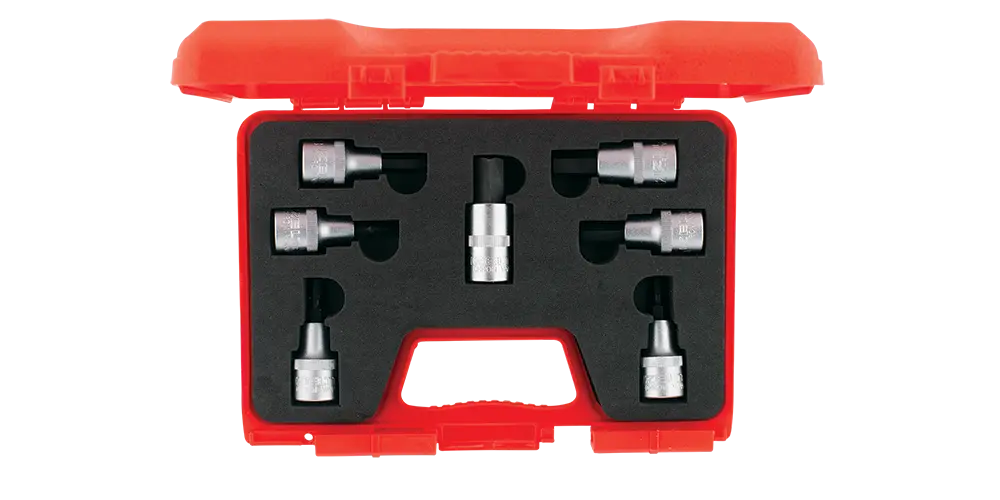 İzeltaş 1/2'' 7 Parça Lokmalı Allen Uç Takımı