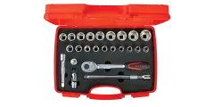 İzeltaş 1/2 6 Köşe 24 Parça Anahtar Takımı