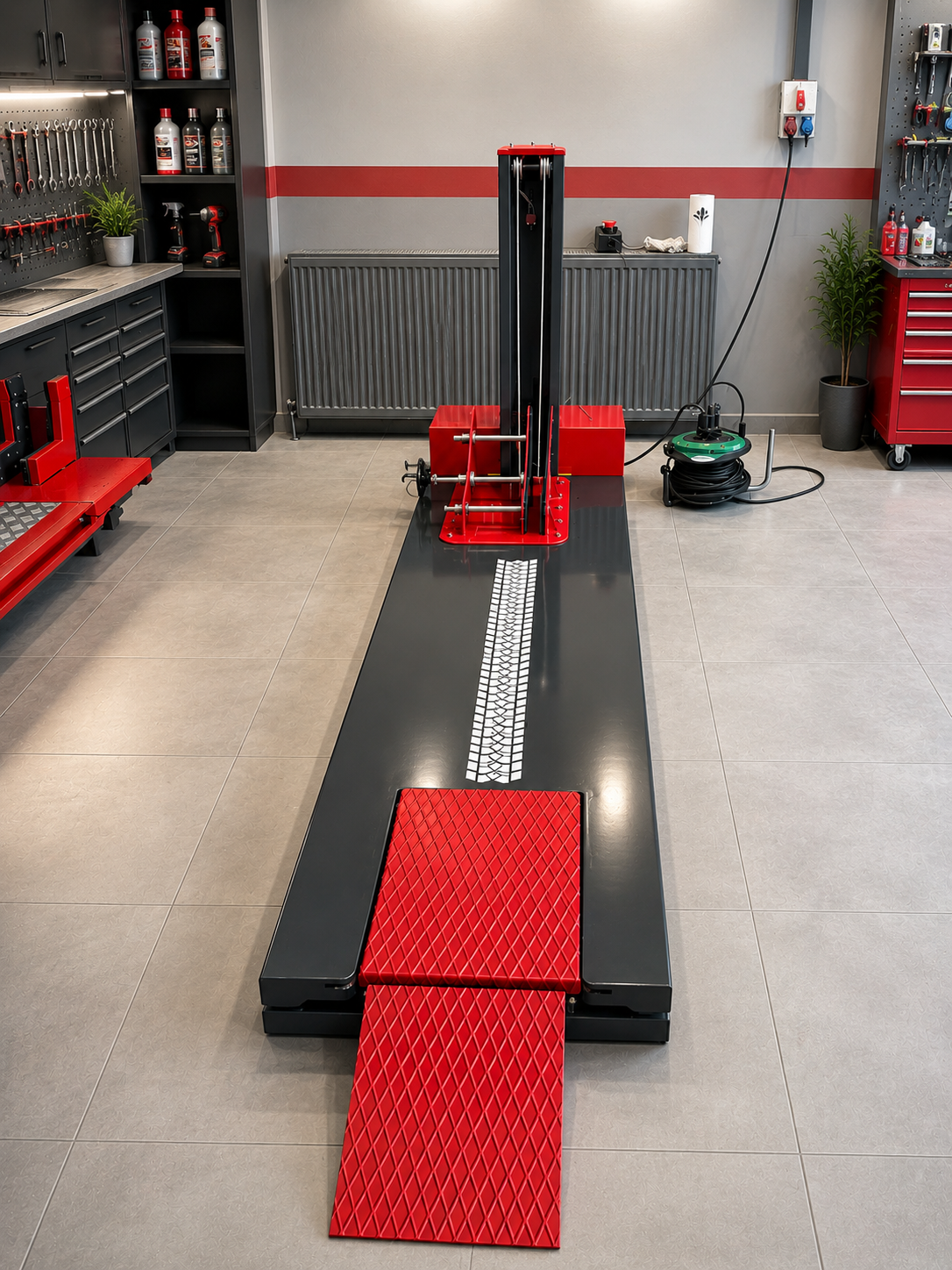 500 KG ELEKTRİKLİ MOTORSİKLET LİFTİ