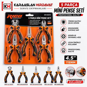 Rico 5 Parça Mini Pense Seti