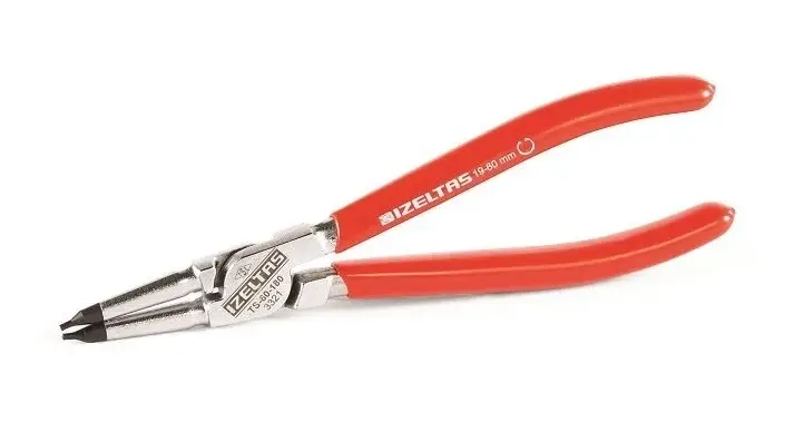 İzeltaş Düz Yaysız İç Segman Pensesi 180 mm