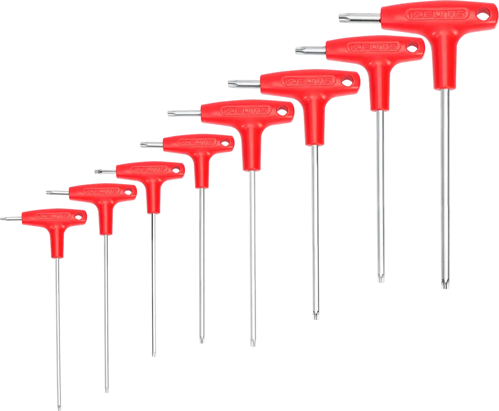 İzeltaş T Tipi Torx 8 Parça Tornavida Takımı