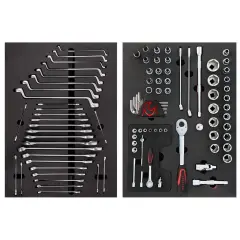 İzeltaş Pro 8 Serisi Takım Dolabı – 8 Çekmeceli / 206 Parça