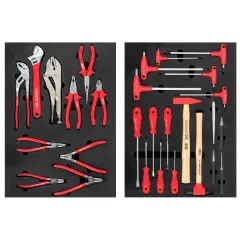 İzeltaş Pro 8 Serisi Takım Dolabı – 8 Çekmeceli / 206 Parça