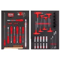 İzeltaş Pro 8 Serisi Takım Dolabı – 8 Çekmeceli / 206 Parça