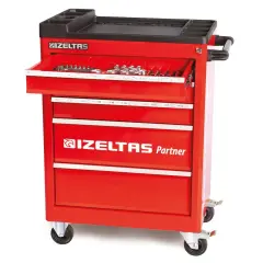 İzeltaş 5 Çekmeceli Partner Mobil Takım Dolabı 118 Parça