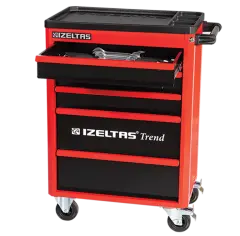 İzeltaş 5 Çekmeceli Dolu Takım Arabası Trend 93 Parça