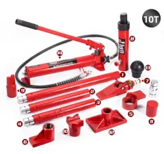 Rico 10 Ton Hidrolik Oto Kaporta Doğrultma Seti