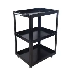 3 Gözlü Parça Taşıma Arabası Çekmecesiz