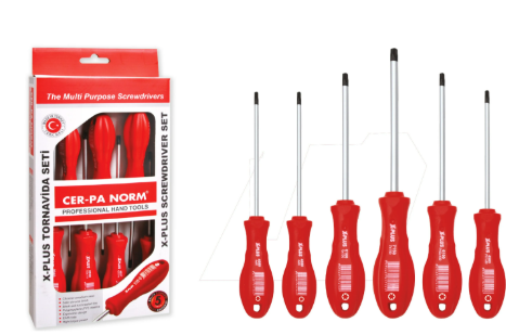 Cerpa Norm 6 Parça Torx Tornavida Takımı
