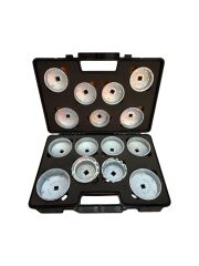 15 Parça Tas Tipi Yağ Filtre Sökme Anahtar Takımı Seti