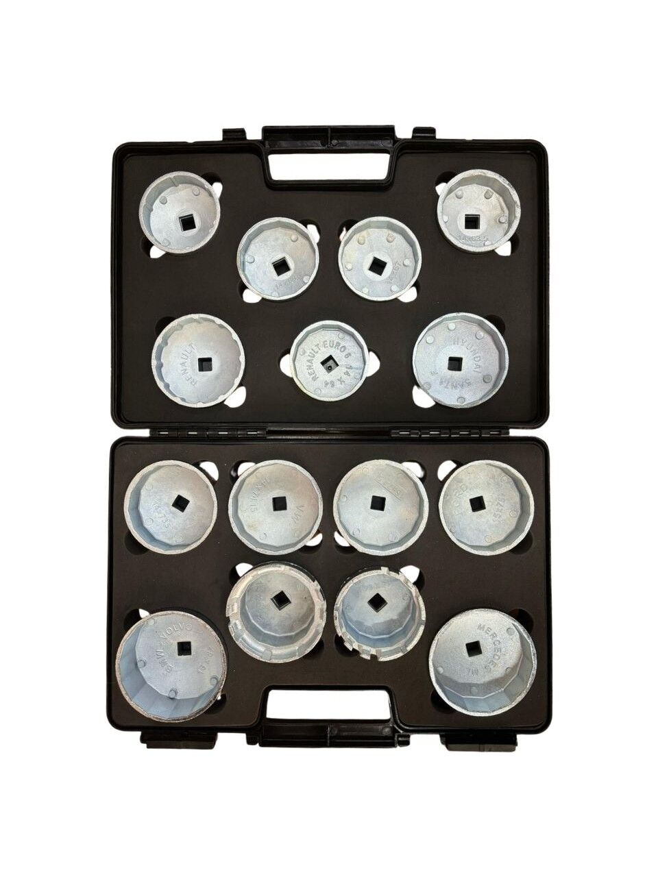 15 Parça Tas Tipi Yağ Filtre Sökme Anahtar Takımı Seti