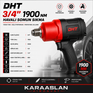 Dht 3/4 1900 NM Havalı Somun Sıkma