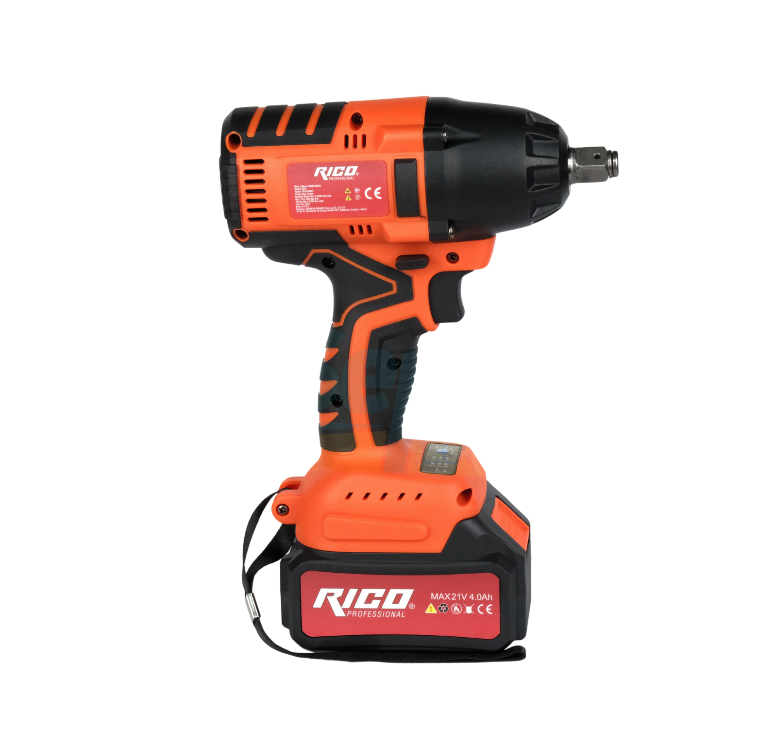 Rico 1/2 20V 4Ah 650NM Şarjlı Somun Sökme Makinesi