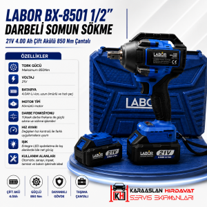 LABOR 1/2 Darbeli Somun Sökme 21V