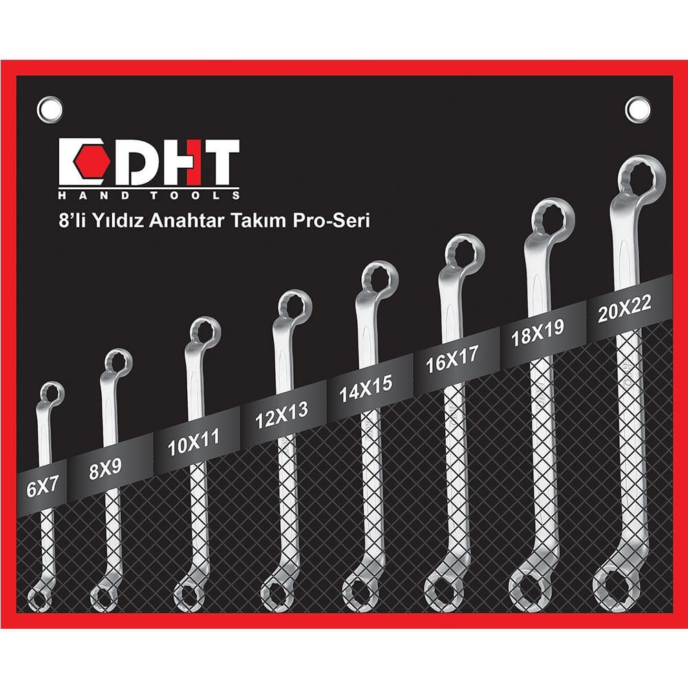 DHT 8'li Yıldız Anahtar Takımı