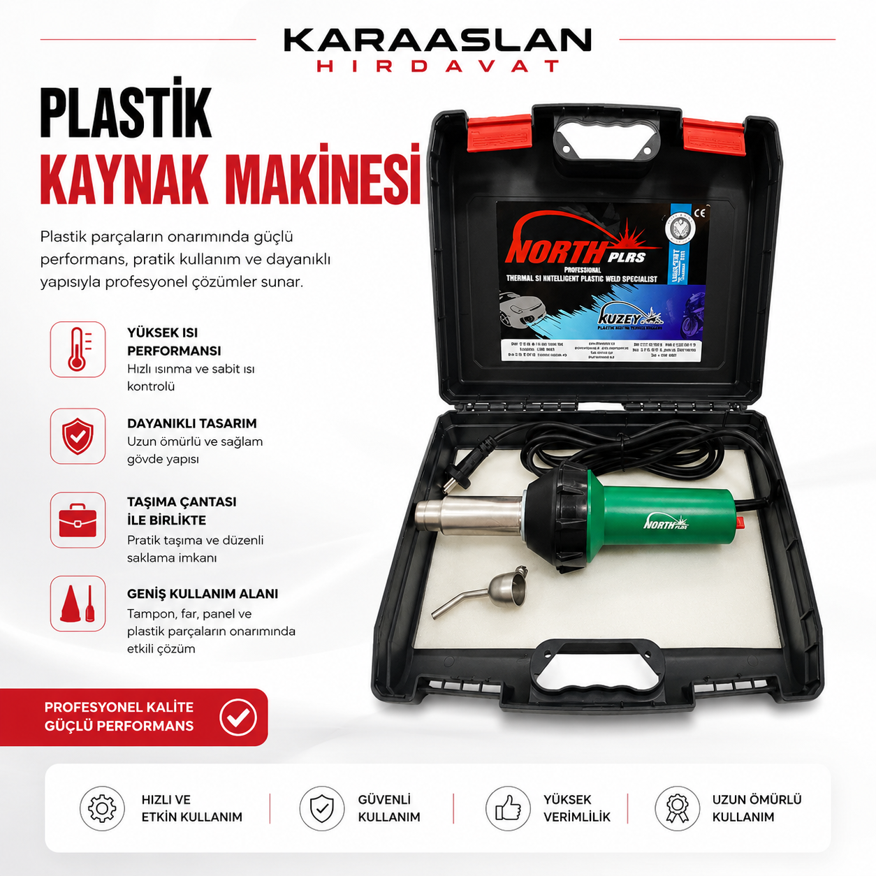 NORTHPLAS Plastik Kaynak Makinesi 220v