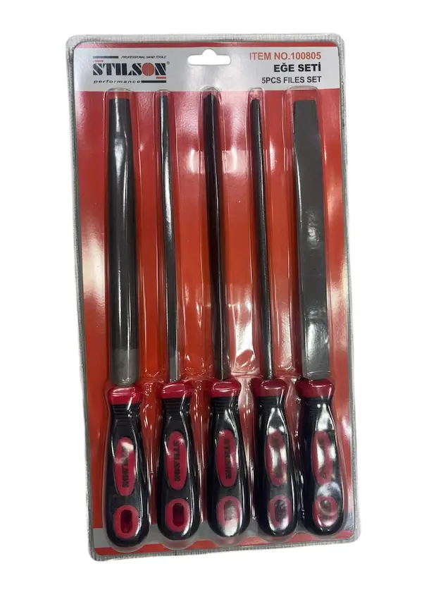 Stilson 5 Parça Eğe Seti