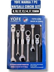 YOFE 7 Parça Cırcır Anahtar Seti