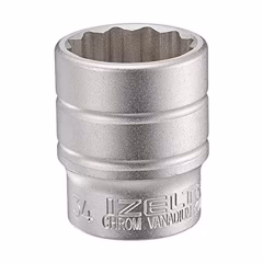 İZELTAŞ 3/4 12 Köşe Lokma (Kısa 36mm)