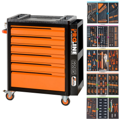 RETTA PROLINE 6 Çekmeceli 245 Parça Takım Arabası