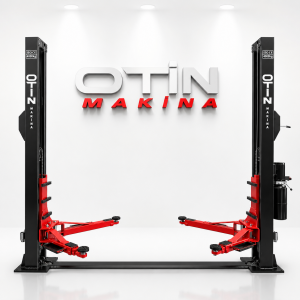 4 Ton Yarı Otomatik Hidrolik Lift Çift Sütunlu Oto Kaldırma Lifti