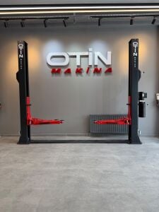 4 Ton Yarı Otomatik Hidrolik Lift Çift Sütunlu Oto Kaldırma Lifti