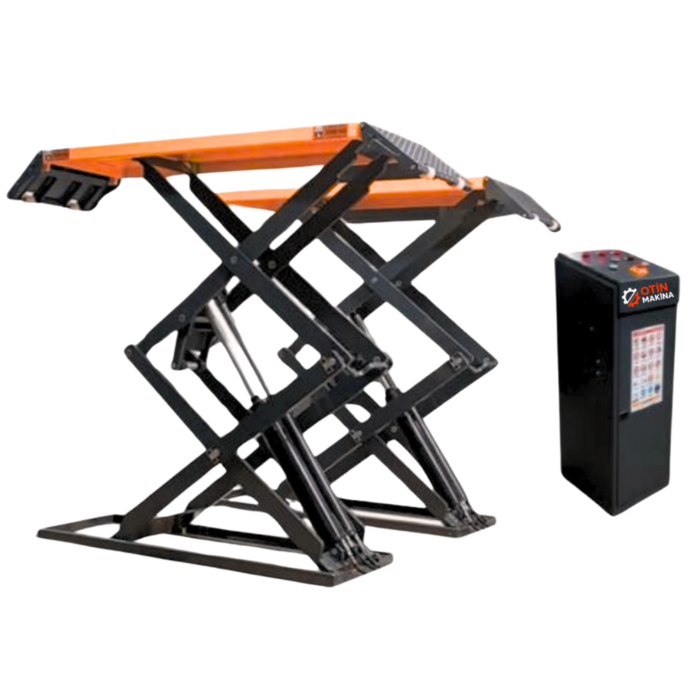 2 Metre 3,5 Ton Makaslı Lift