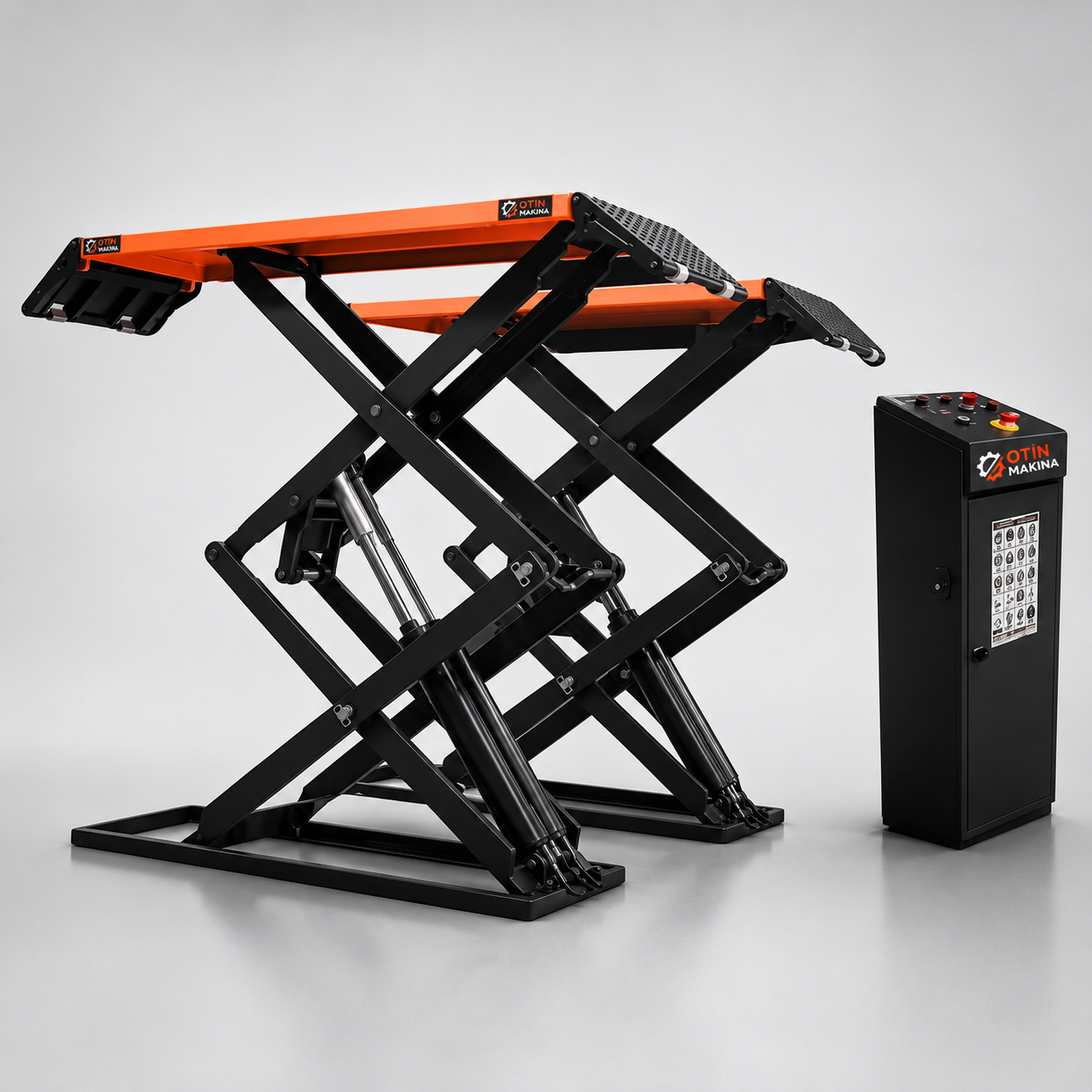 2 Metre 3,5 Ton Makaslı Lift