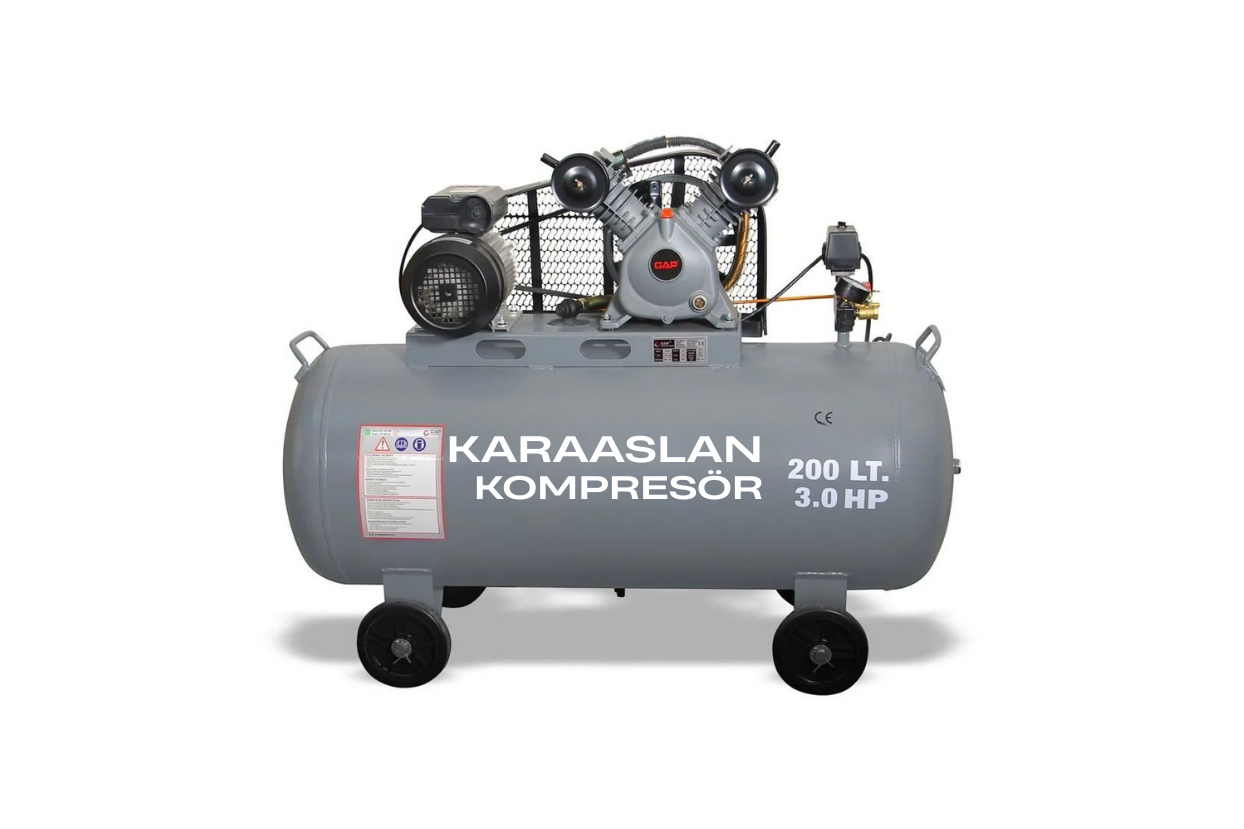 KRS 200 LT Çift Kafa Hava Kompresörü