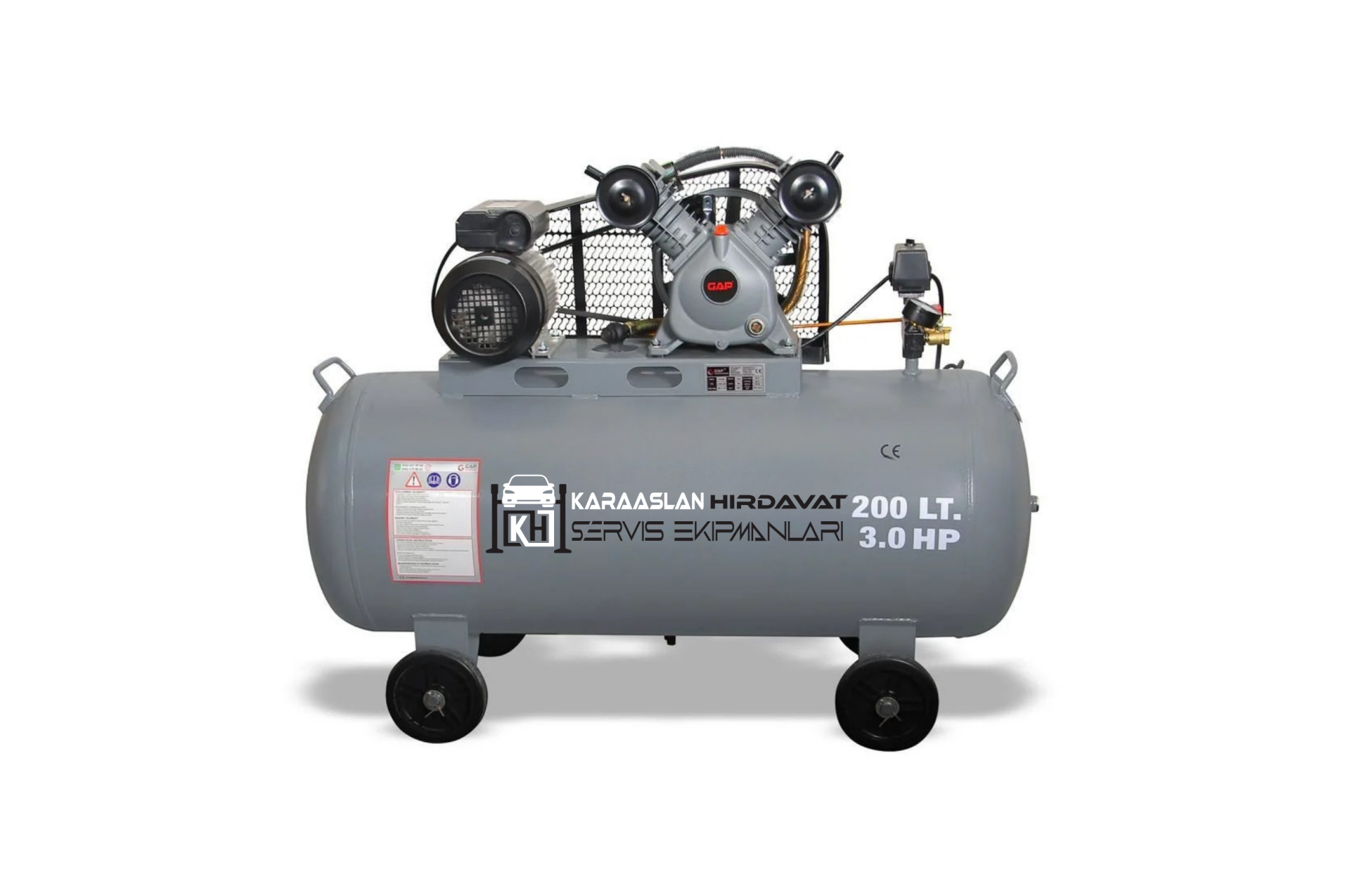 KRS 200 LT Çift Kafa Hava Kompresörü