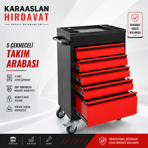 5 ÇEKMECELİ TAKIM ARABASI BOŞ