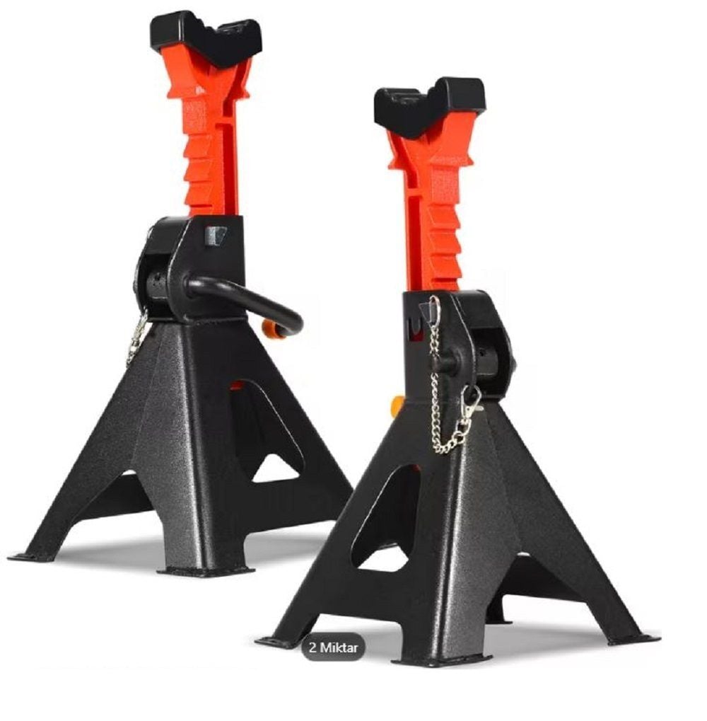 Rico 3 Ton 4 Ayaklı Araba Araç Sehpası 2 Adet