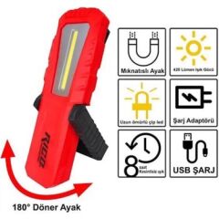 Rico 420 Lümen Şarjlı Mıknatıslı Led Lamba