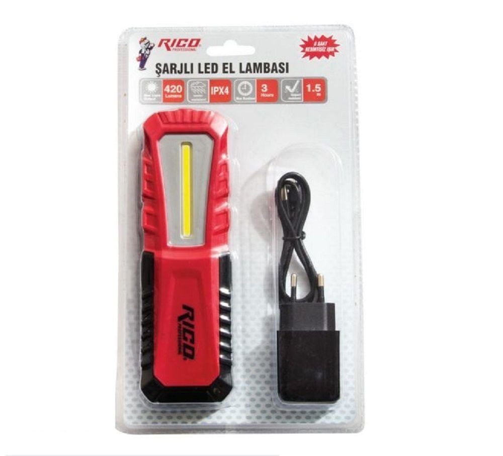 Rico 420 Lümen Şarjlı Mıknatıslı Led Lamba