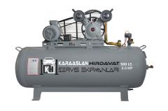 KRS 500 Lt 2 Kafa 8 Bar 5.5 Hp Pistonlu Hava Kompresörü