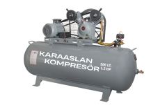 KRS 500 Lt 2 Kafa 8 Bar 5.5 Hp Pistonlu Hava Kompresörü