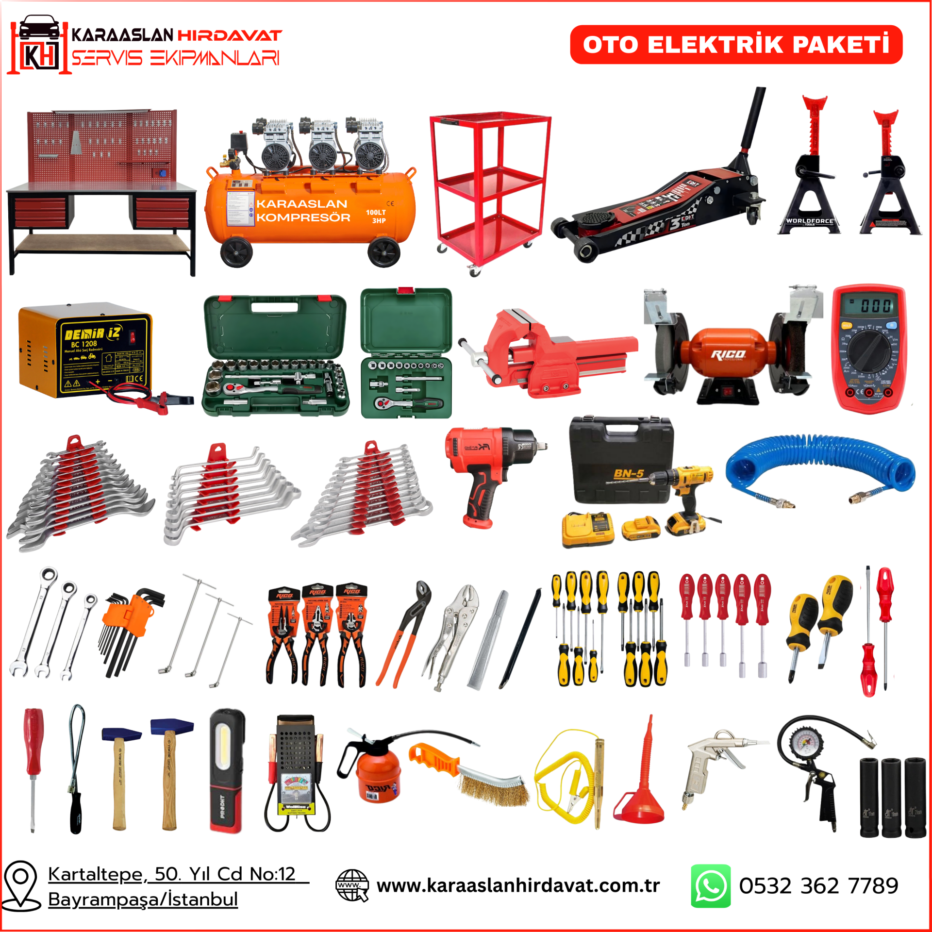 OTO ELEKTRİK AÇILIŞ PAKETİ