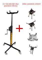 Mekanik Dişli Şanzıman Kirkosu + Eğim Aparatı