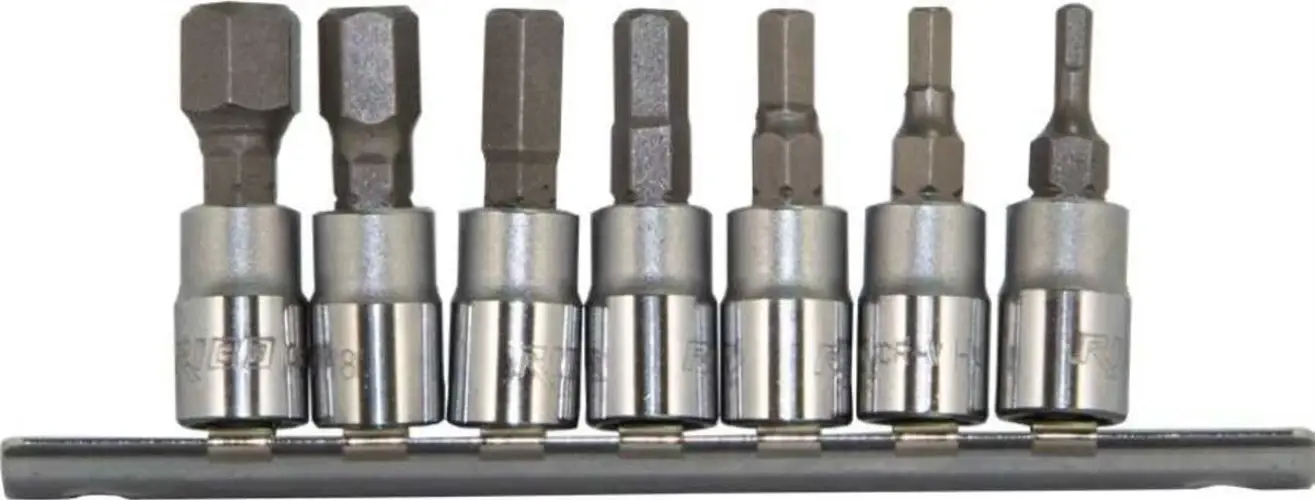 7 Parça 1/4 Lokmalı Allen Uç Lokma Takımı Seti