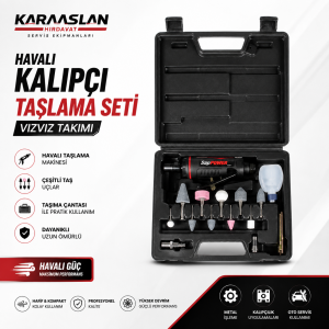 Havalı Kalıpçı Taşlama Seti ve Vızvız Takımı