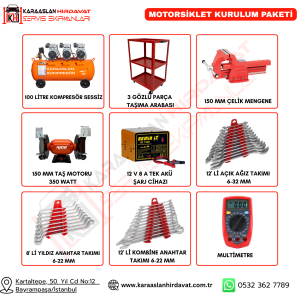 KARAASLAN HIRDAVAT MOTORSİKLET KURULUM PAKETİ