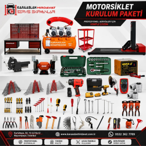 KARAASLAN HIRDAVAT MOTORSİKLET KURULUM PAKETİ