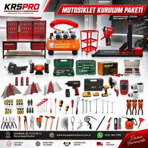 KARAASLAN HIRDAVAT MOTORSİKLET KURULUM PAKETİ